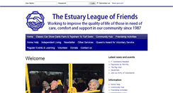 Desktop Screenshot of estuary-league-of-friends.co.uk